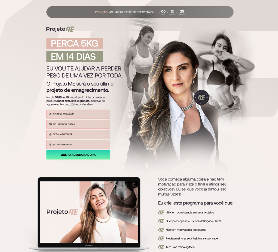Projeto ME Emagrecimento Feminino