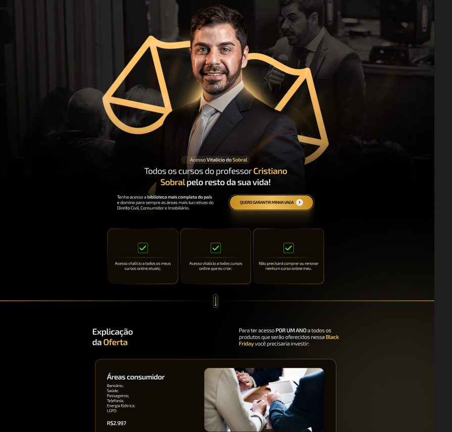 Cristiano Sobral Cursos de Direito